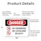 Signmission No Swimming No Lifeguard On Duty, 10 in W x Rectangle, Plastic OS-2PACK-DS-P-710-L-1711 - alternate 4